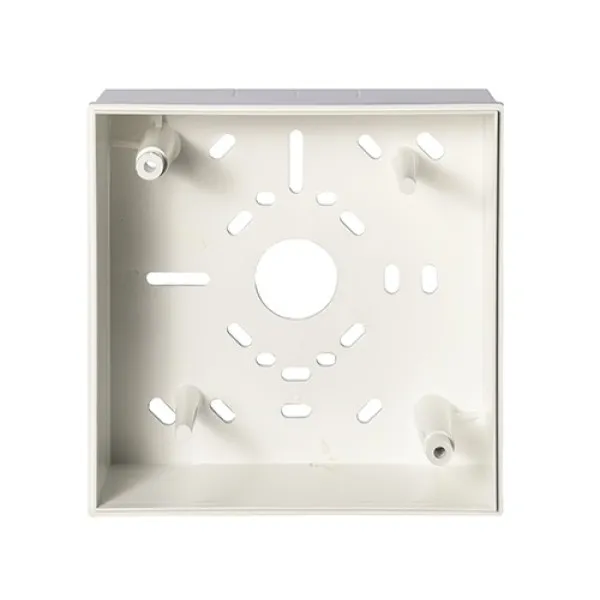 Caja de montaje blanca