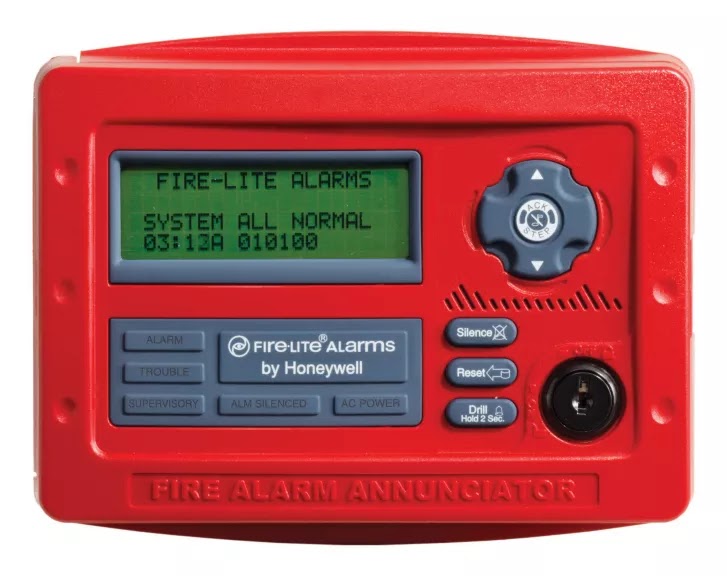 [ANN-80] 80 CHAR LCD SERIAL ANNUNCIATOR, RED