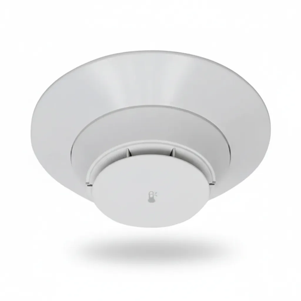 ADDRESSABLE HEAT DETECTOR; WHITE; LITESPEED; INCLUDES BASE