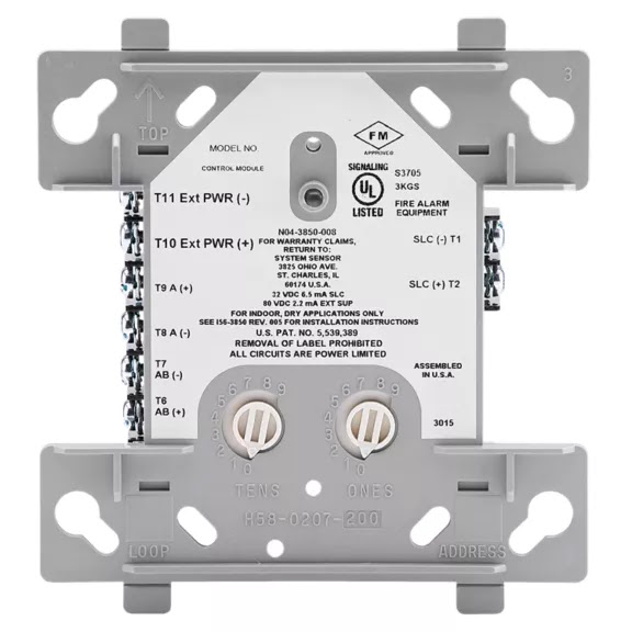 [CMF-300] ADDRESSABLE CONTROL MODULE -- ONE SUPERVISED, STYLE Y/Z (CLASS A/B)  NOTIFICATION APPLIANCE (BELL) CIRCUIT. 