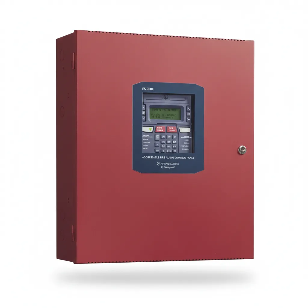 Panel de control de alarma de incendio direccionable de 198 puntos