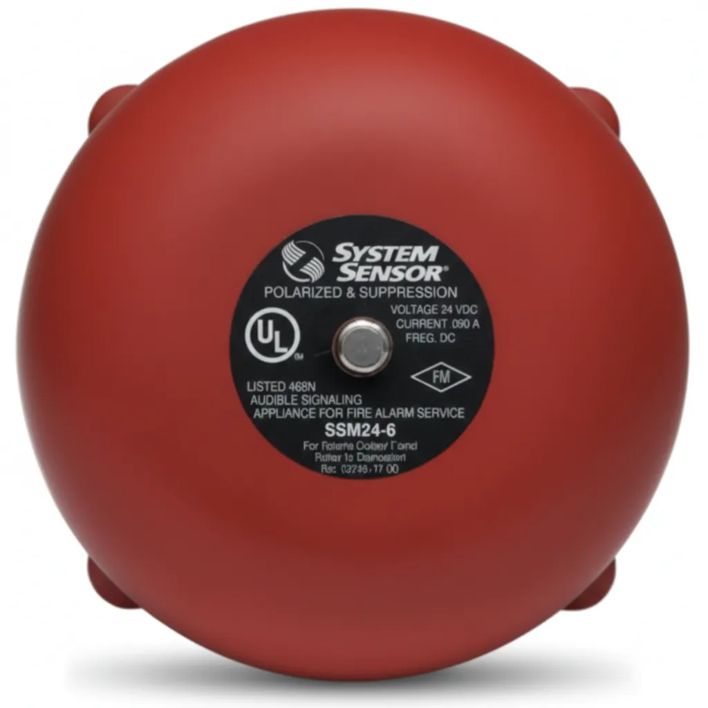 [SSM24-6] BELL 6" 24VDC