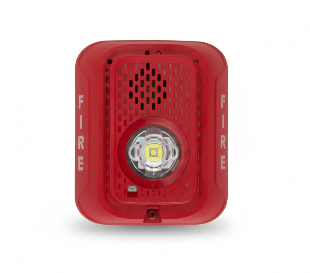 [P2RLED] HORN/STRB LED 2W RED WALL 4X4