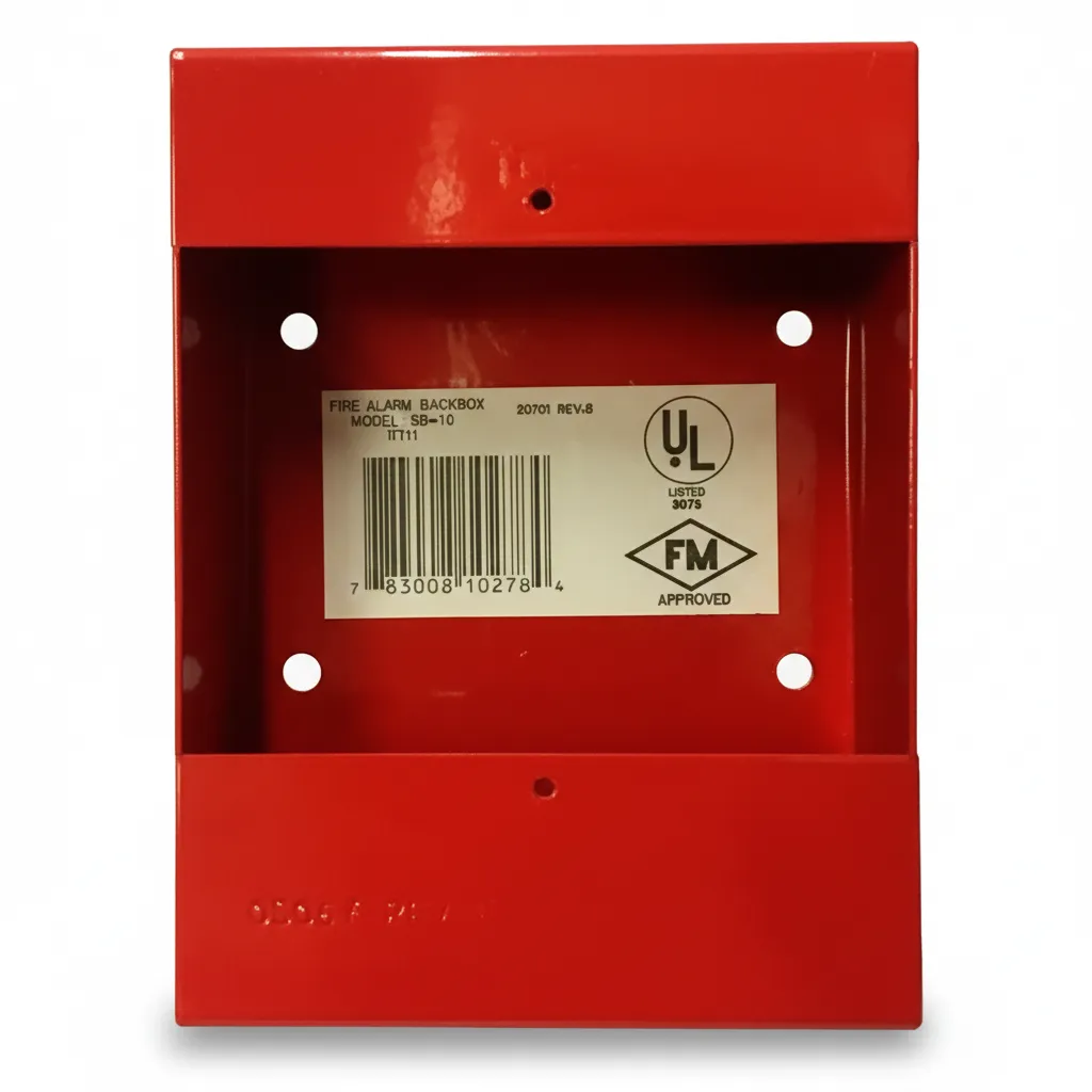 Caja posterior para montaje en superficie